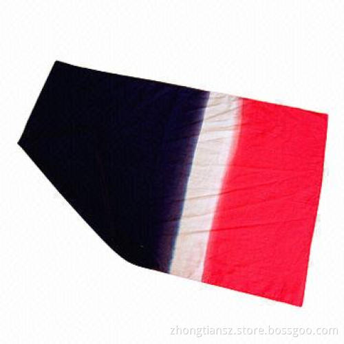 Cotton Scarf, Made of 100% Cotton, with Nice Painting, Customized Requirements are Accepted